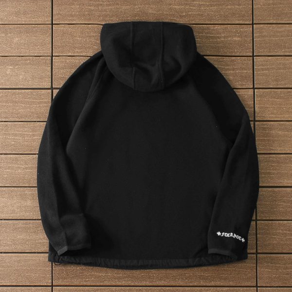 Chrome Hearts Black Plain Hoodie