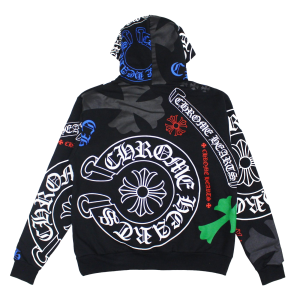 Chrome Hearts Multicolor Logo Stencil Hoodie