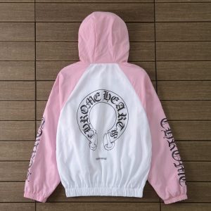 CH Pink White Hoodie