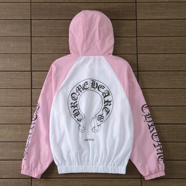 CH Pink White Hoodie