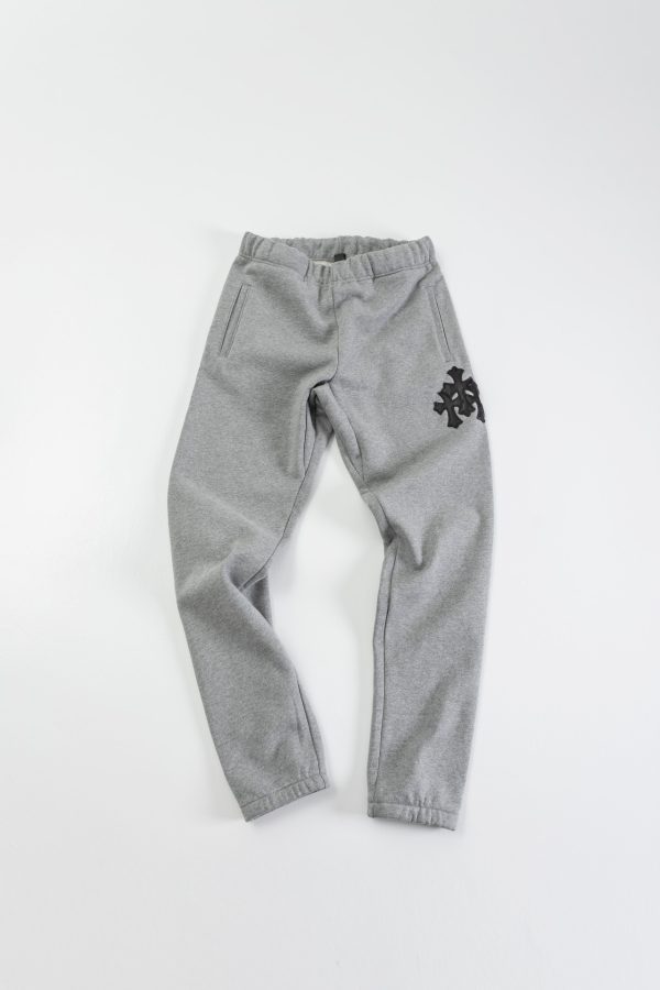 Chrome Hearts Paper Jam Cross Sweatpant Heather Grey