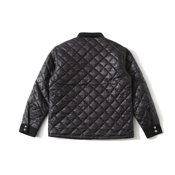 Chrome Hearts Quilted Leather Jacket