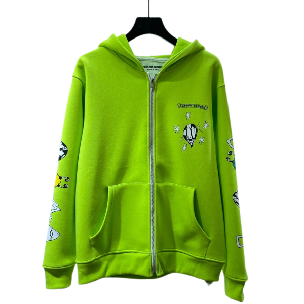 CHROME HEARTS Matty Boy Link Hoodie On Zip