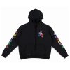 Chrome Hearts Multi Color Cross Cemetery Hoodie