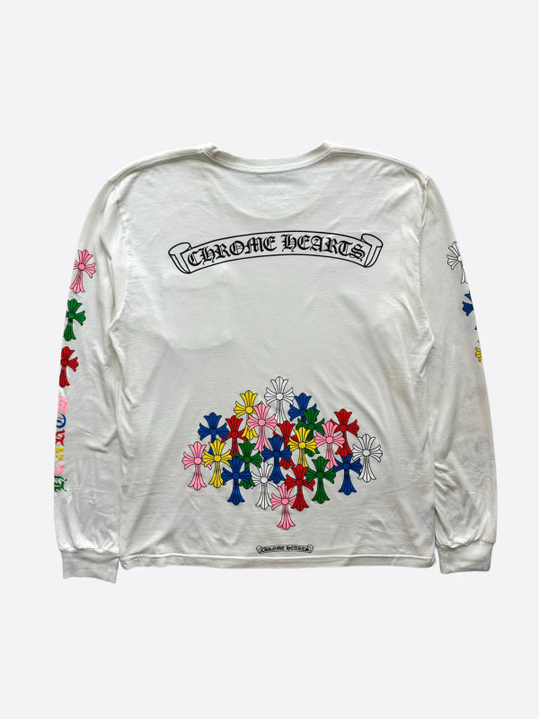 Chrome Hearts Multi Color Cross Sweatshirt